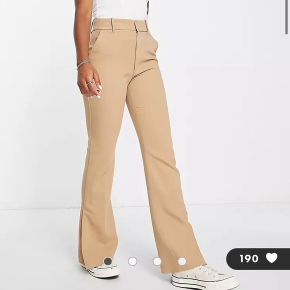 Abercrombie Tailored Flare Pants - Picture 1 of 4